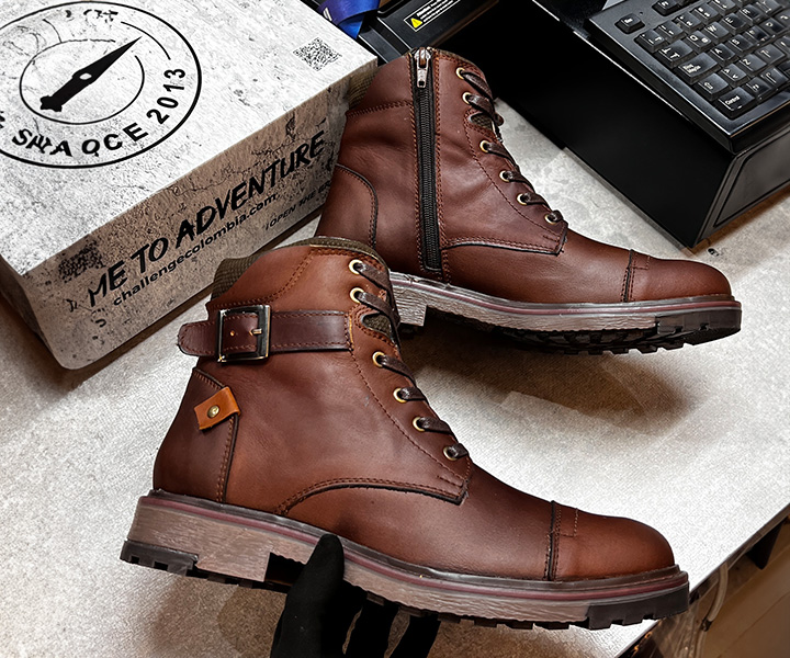 Bota atemporal Rick para hombre color coñac - 329