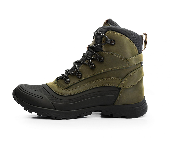 Bota militar Halcom para hombre color othelo verde ref. CH631 - 33