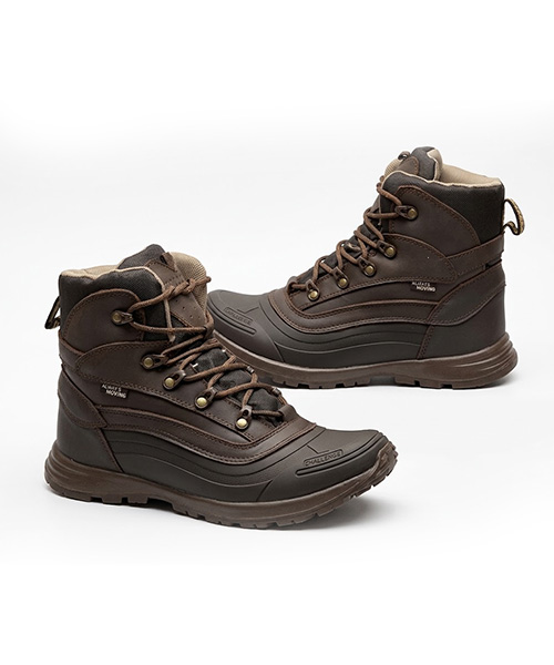 Bota militar Halcom para hombre color café ref. CH631