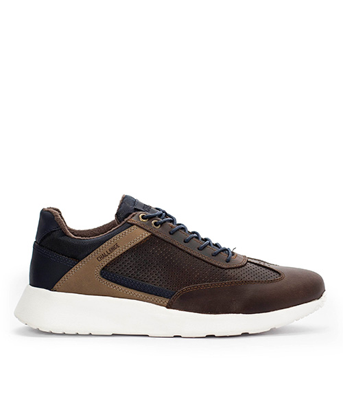 Zapato sport Albany para hombre color café